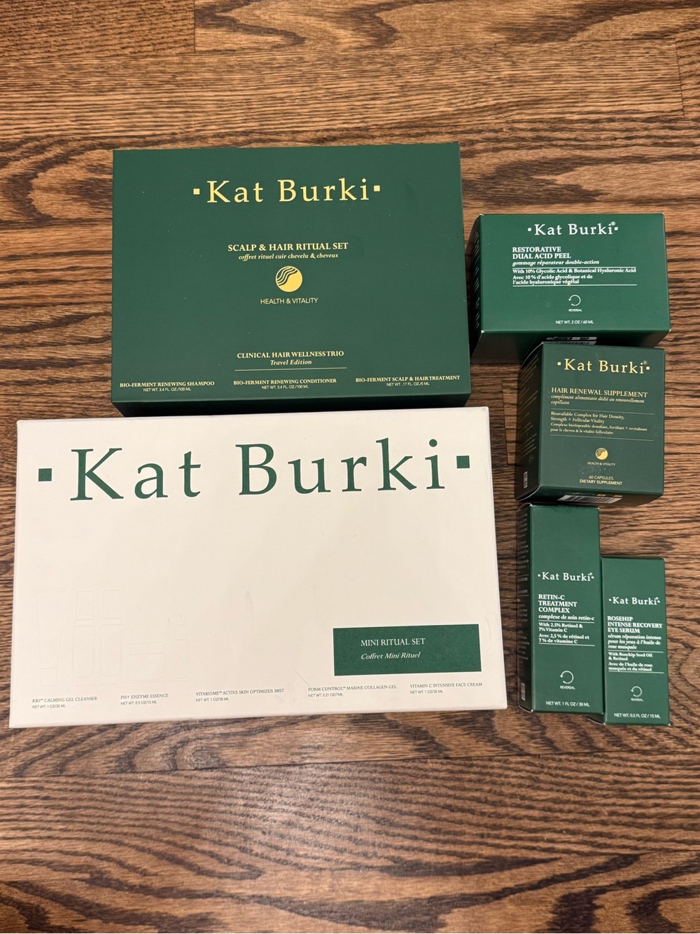 Kat Burki skin and hair bundle - new